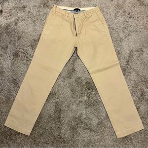 Banana Republic 32x30 Vintage Straight Fit tan khaki Chino from Fall ‘11 👌☝️